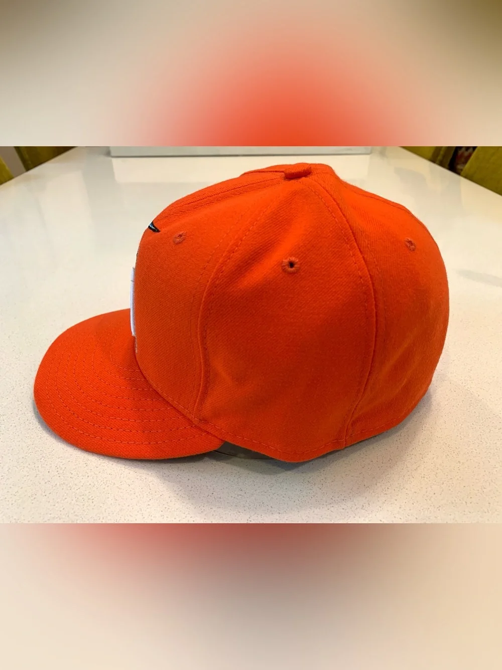 Miami Marlins New Era 59Fifty On-Field Fitted Hat - Alternate Orange, Size 7-3/8